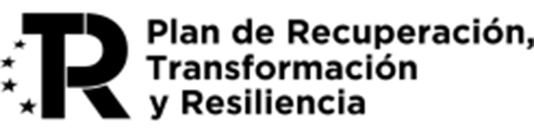 Logotipo Plan de recuperación, Transformación y Resiliencia